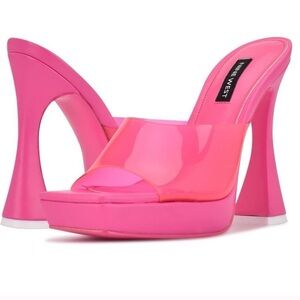 Nine West Ansel Platform Slide Sandals